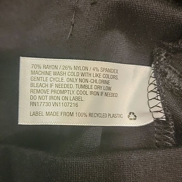 Isabel Maternity Low Rise Black Maternity Leggings - Picture 13 of 16